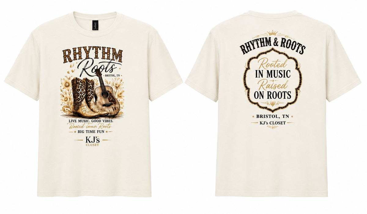 Custom Rhythm & Roots Graphic Tee