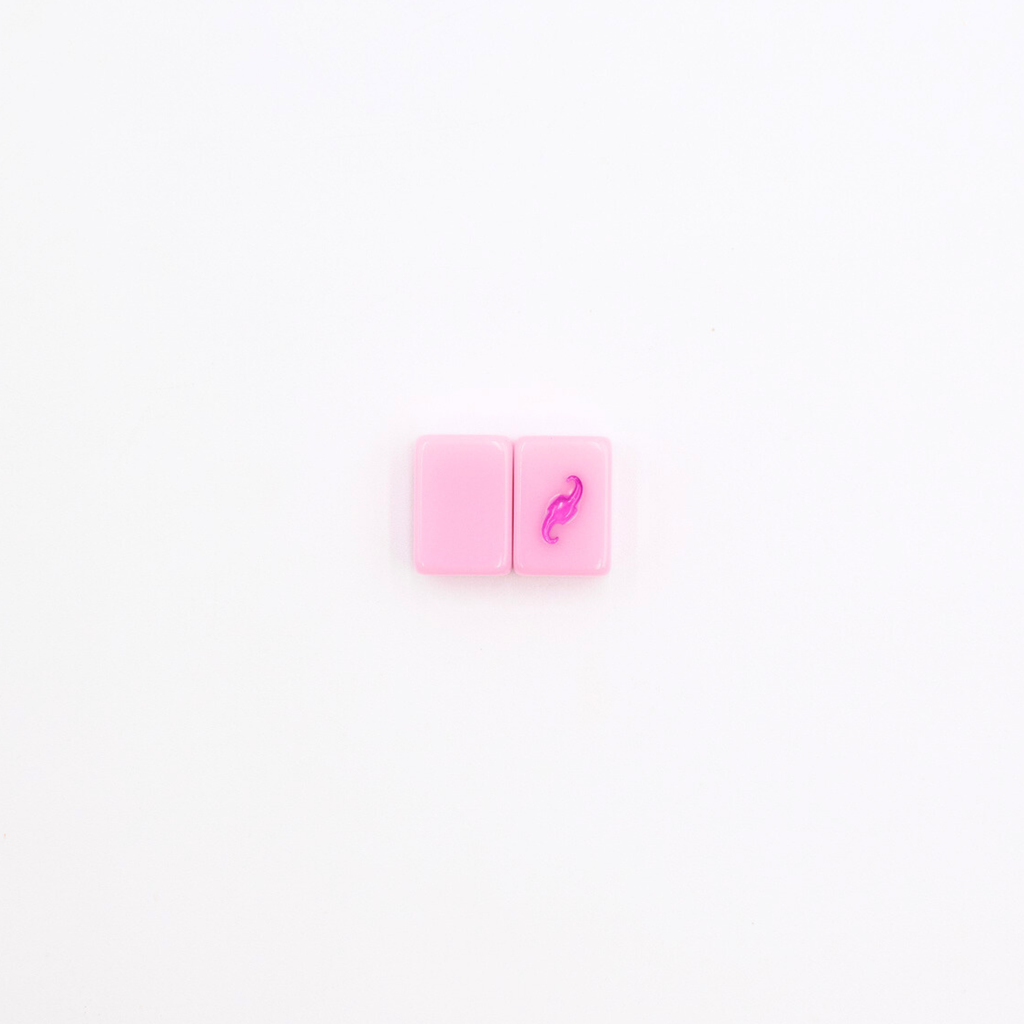 Mini Travel Mahjong Set- Pink