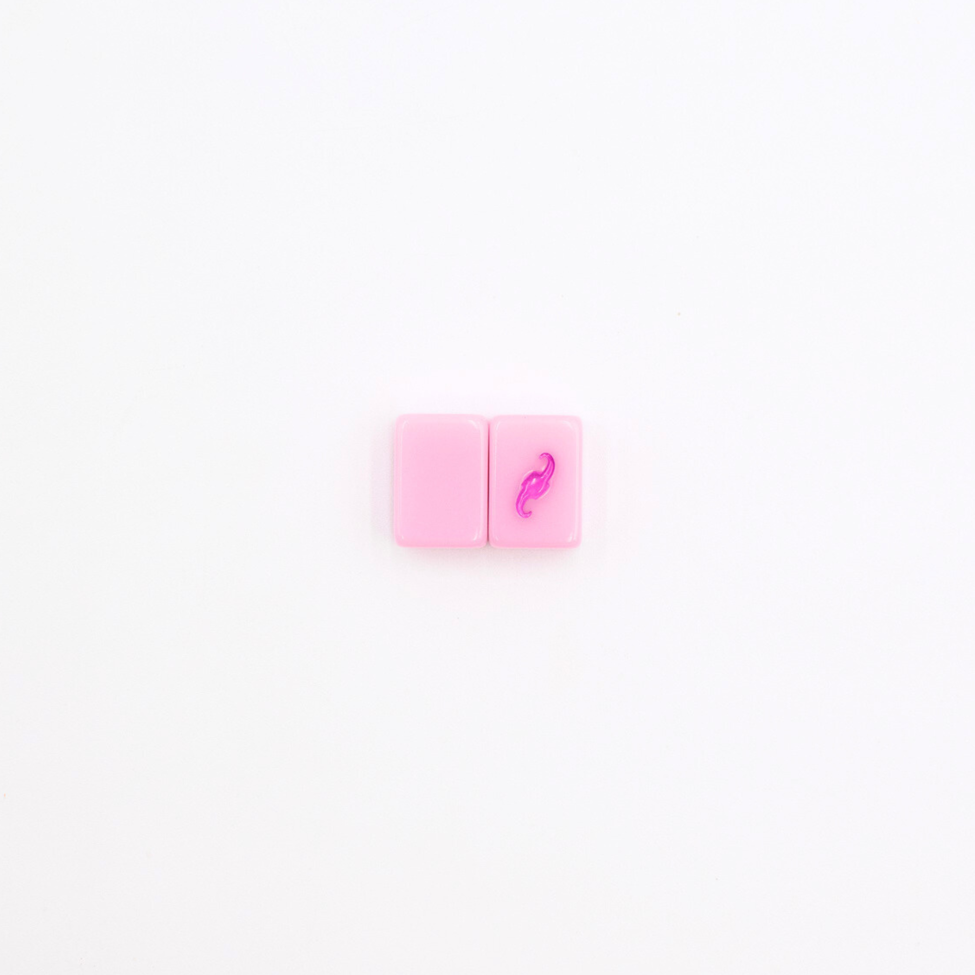 Mini Travel Mahjong Set- Pink