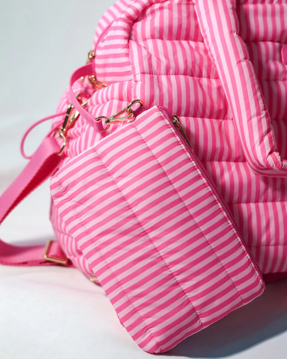 Jenna Palek Weekender Duffle- Pink