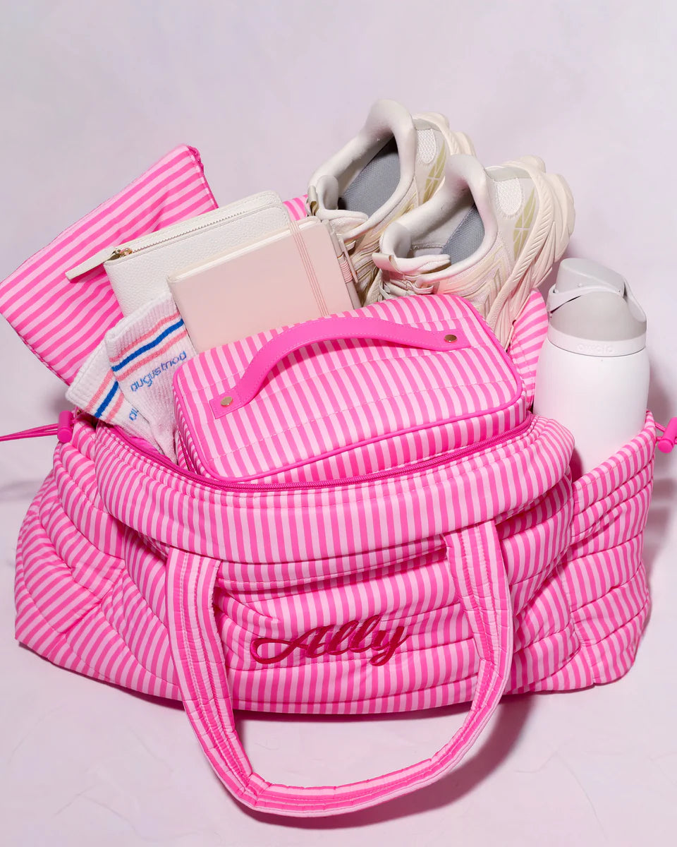 Jenna Palek Weekender Duffle- Pink