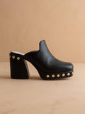 The Sierra Black Platform Clog