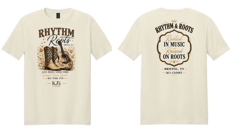 Rhythm & Roots Custom T-Shirts (PREORDER)