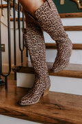 Hats Off Boots- Leopard