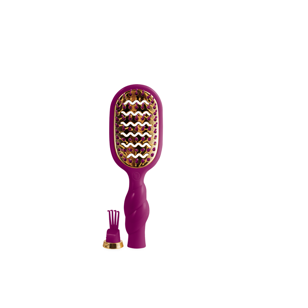 Mini Vented Hair Brush- Mulberry