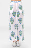 Crinkle Dimple Effortless Pants- Green