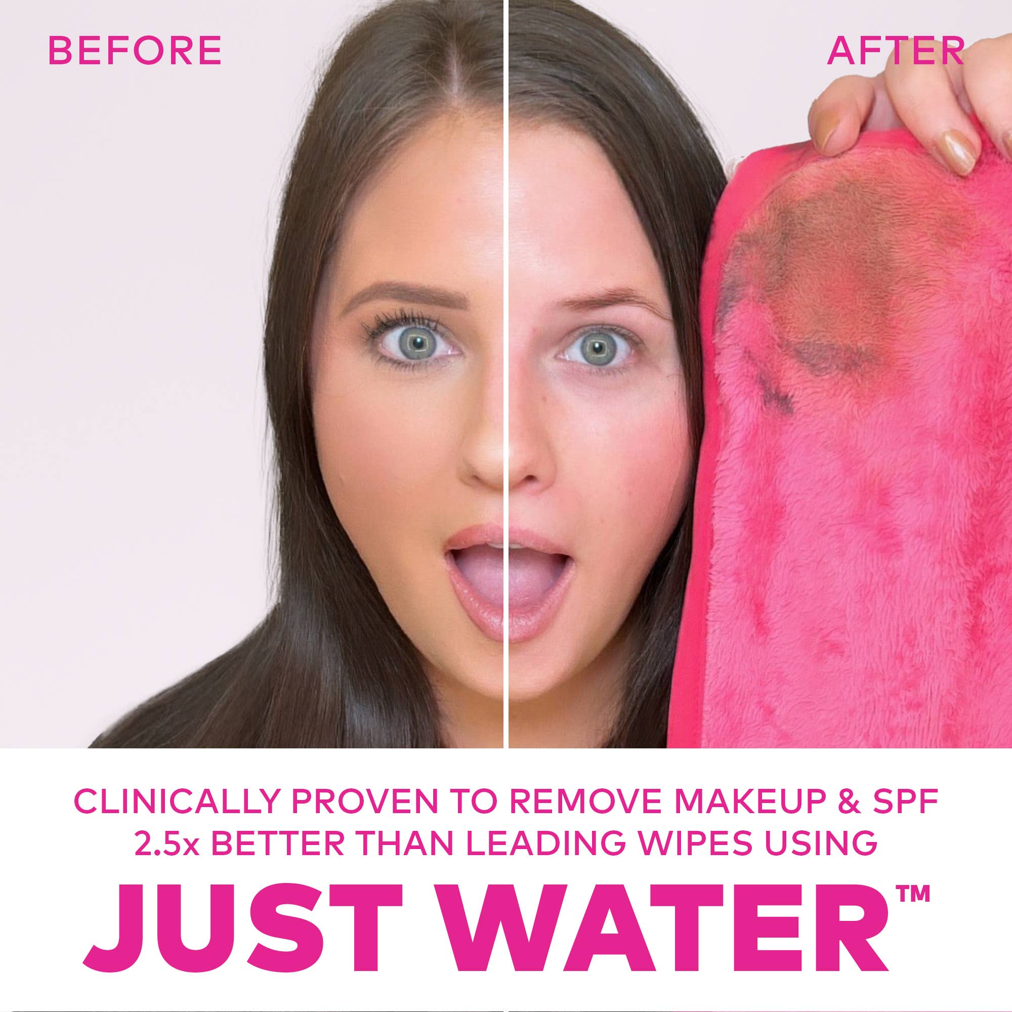 Original Pink MakeUp Eraser PRO