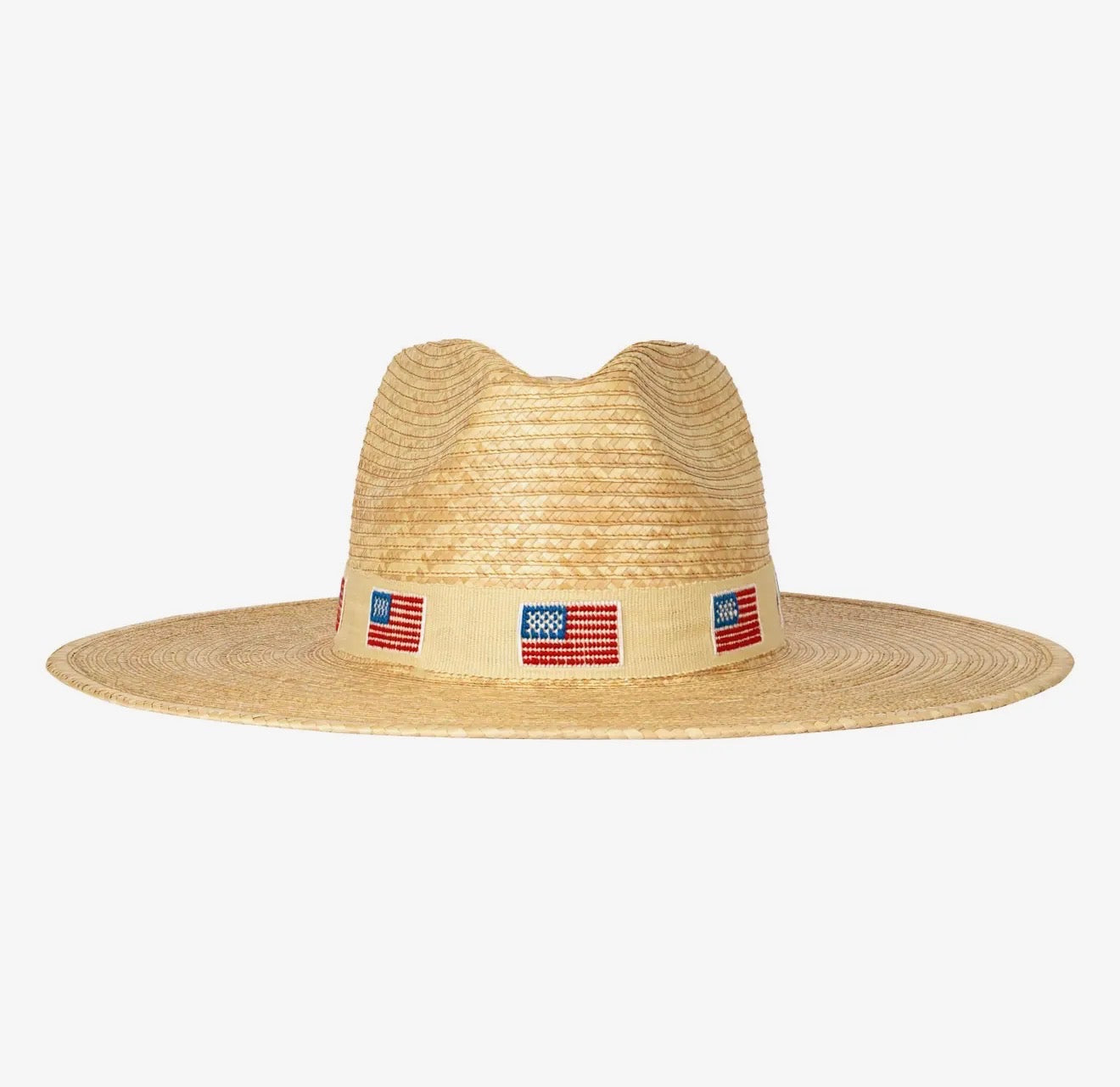 Ivory American Palm Hat