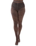 Leopard Printed Tights (One Size)
