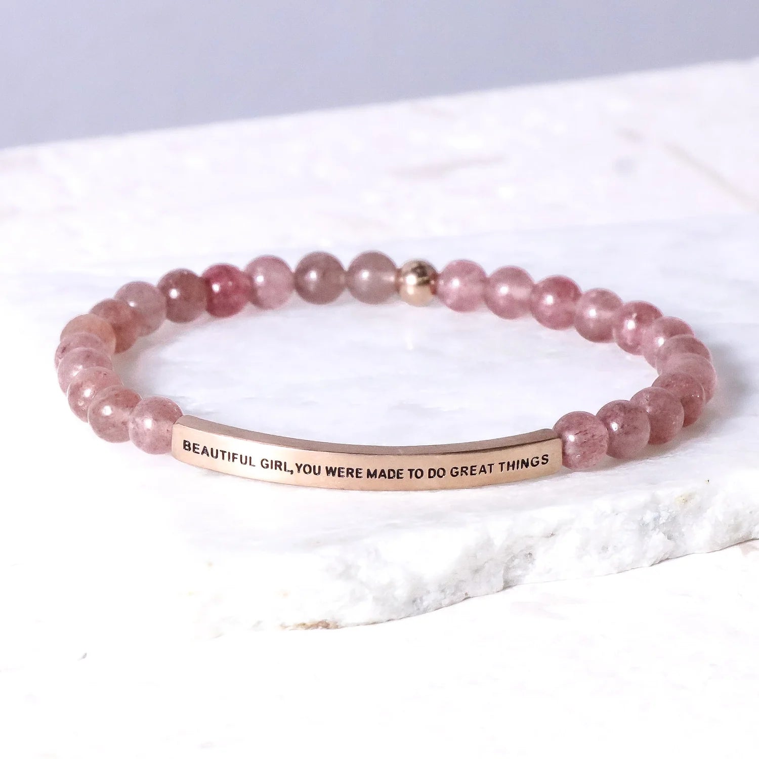 Beautiful Girl You Were Made To Do Great Things Bracelet