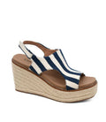 Freddie- Navy Natural Stripe