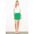 Scallop Mini Skirt