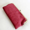 Karen Kiss Lock Clutch Bag