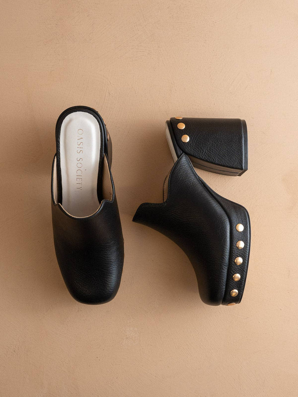 The Sierra Black Platform Clog