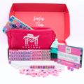 Mini Travel Mahjong Set- Pink