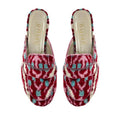 Red and Pink Pattern Poppy Slide