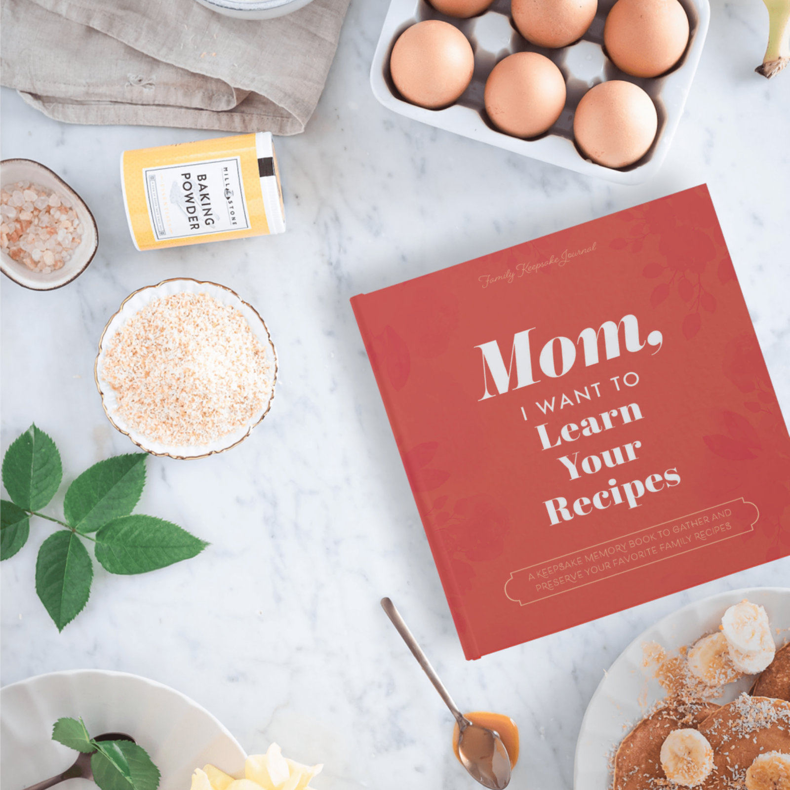 Mom, I Want to Learn Your Recipes; Hardback Book