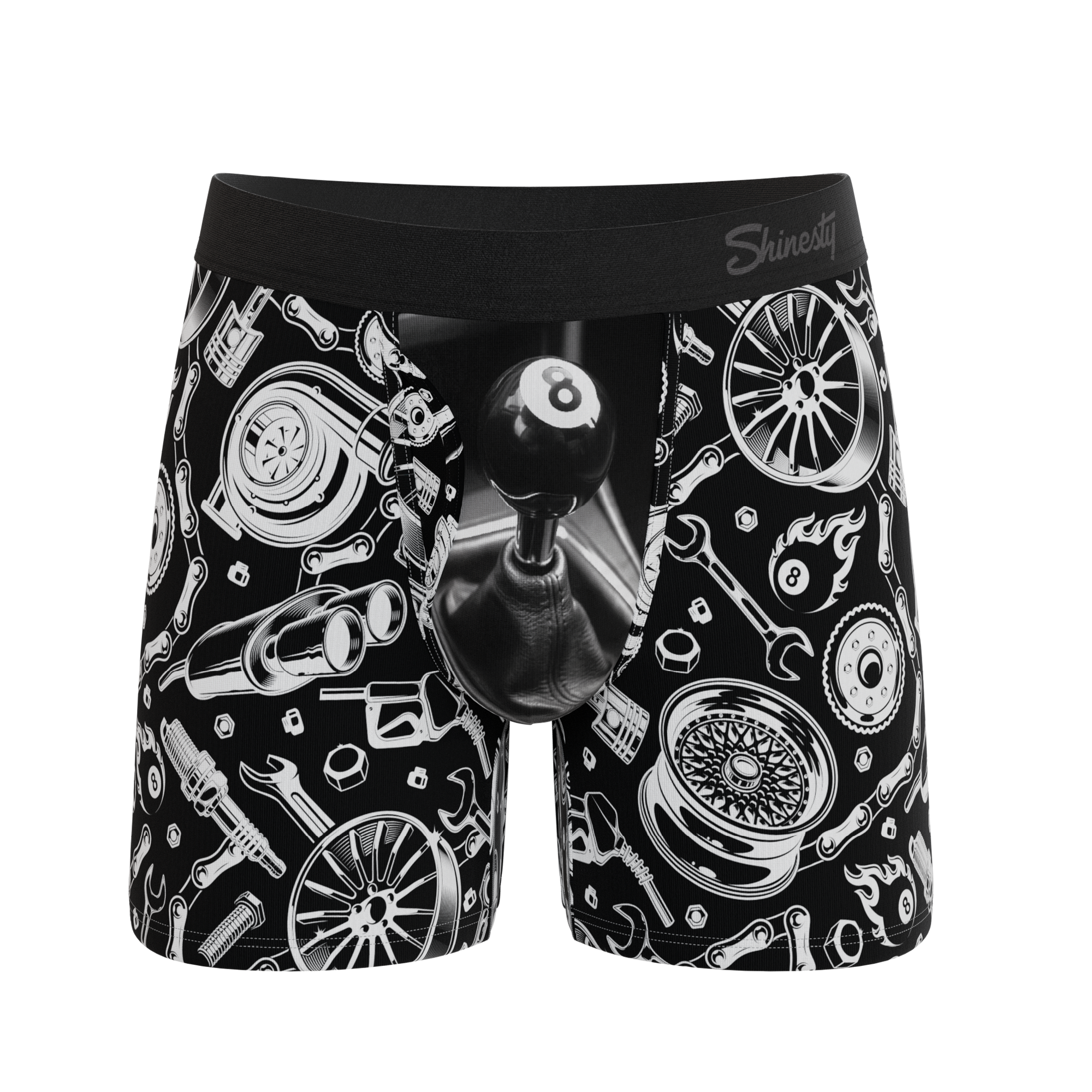 The Gear Head | Stick Shift Ball Hammock® Pouch Underwear With Fly