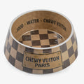 Checker Chewy Vuiton Bowl- Large