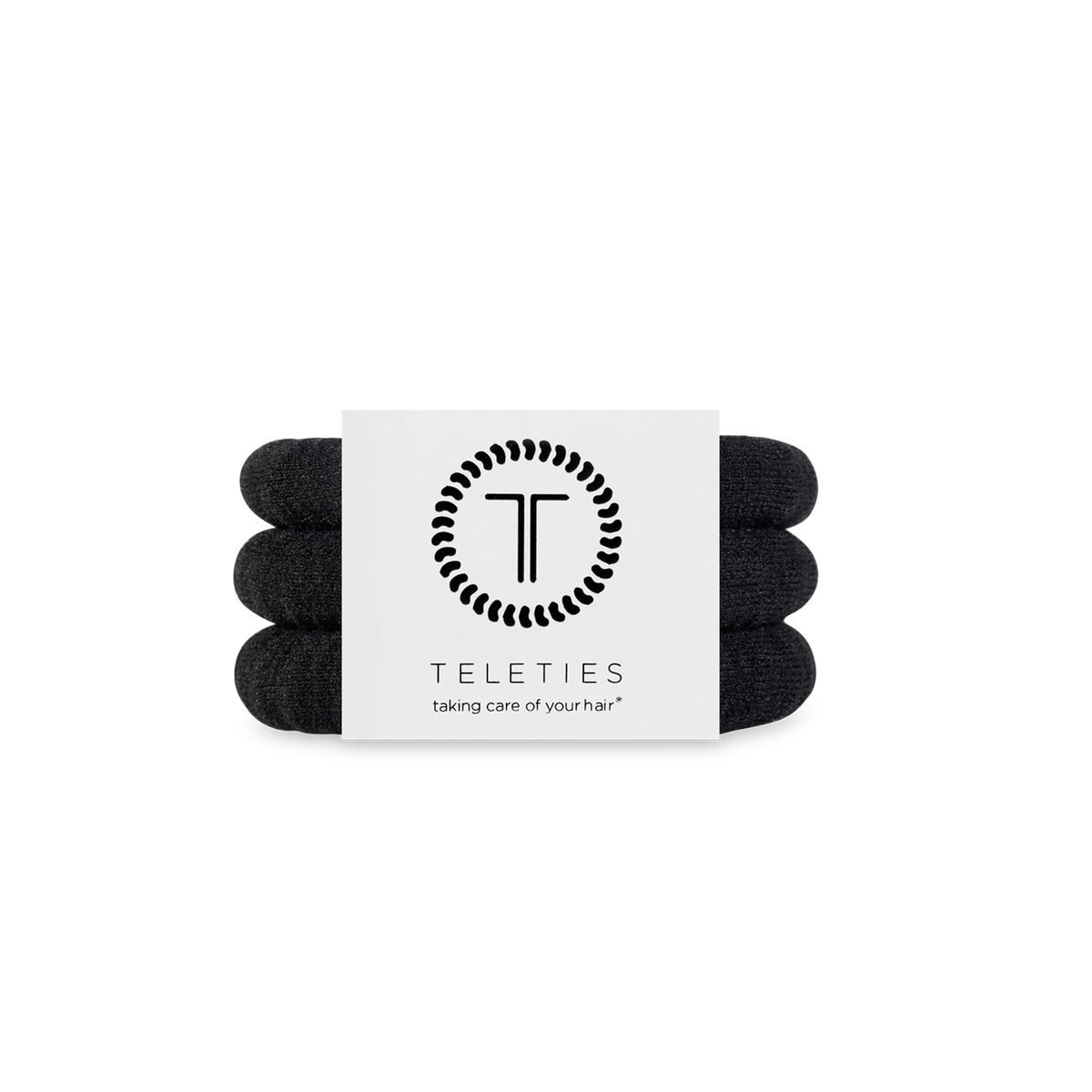 Nylon Hair Ties | Small | Jet Black