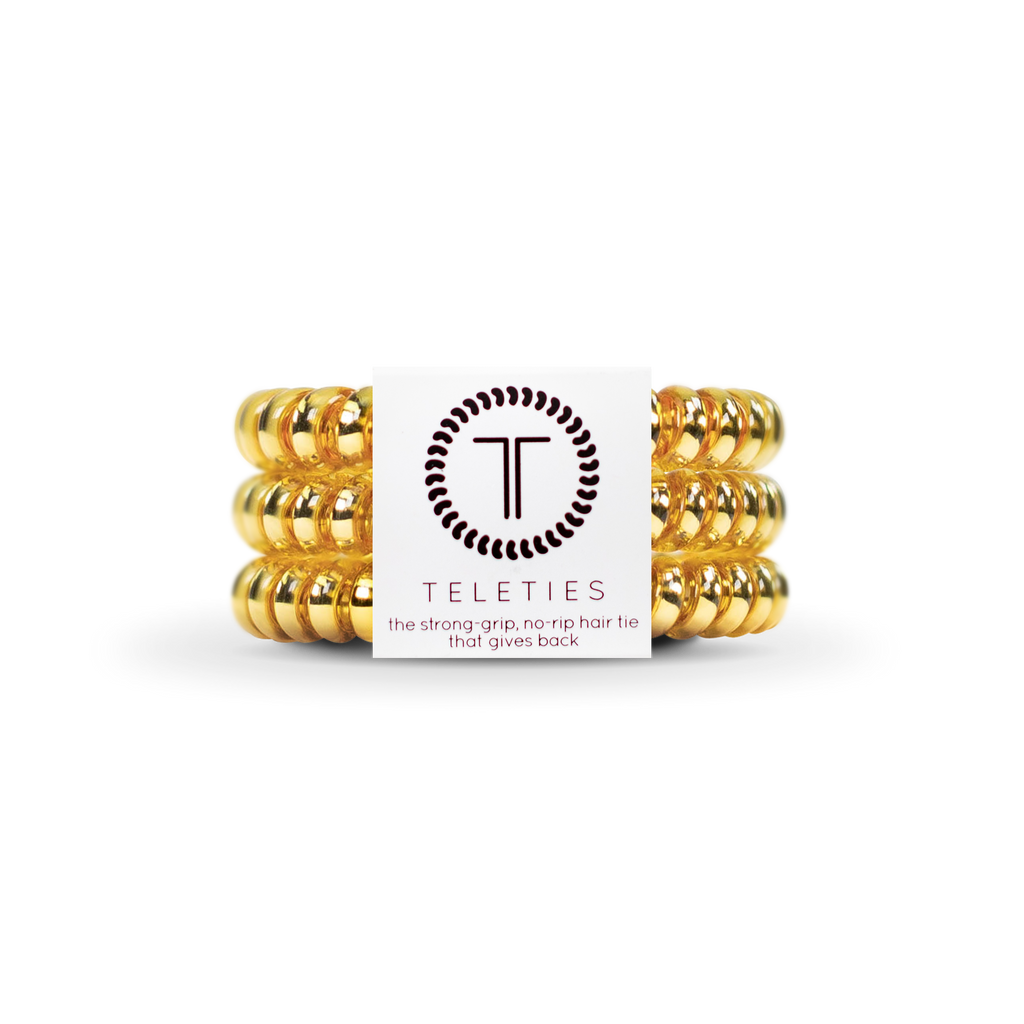 Spiral Hair Coils | Small | Sunset Gold Hair Ties