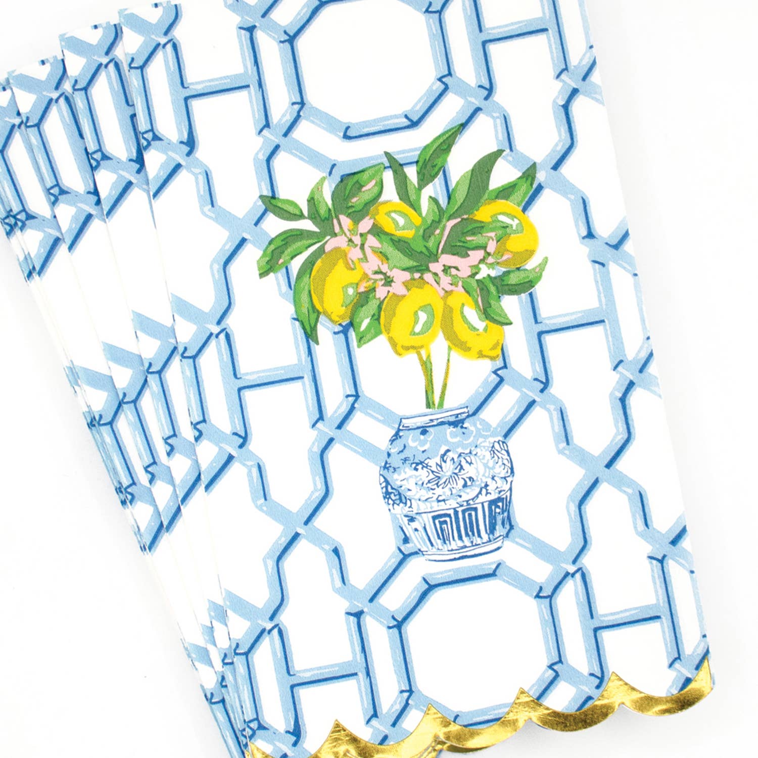Lemon Ginger Paper Guest Towel Packs
