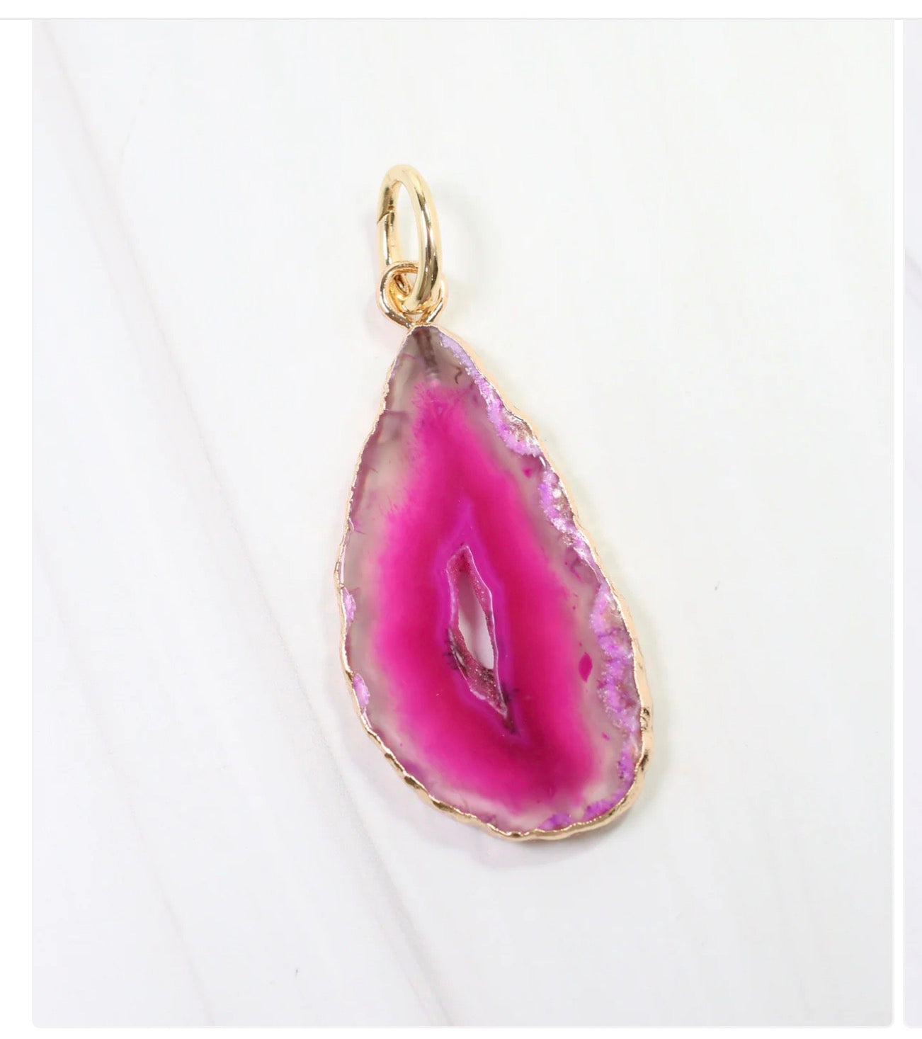 Antonio Agate Charm