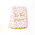 Peppermint Toile Paper Guest Towel Packs