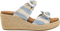 Tie The Knot- Blue Natural Stripe