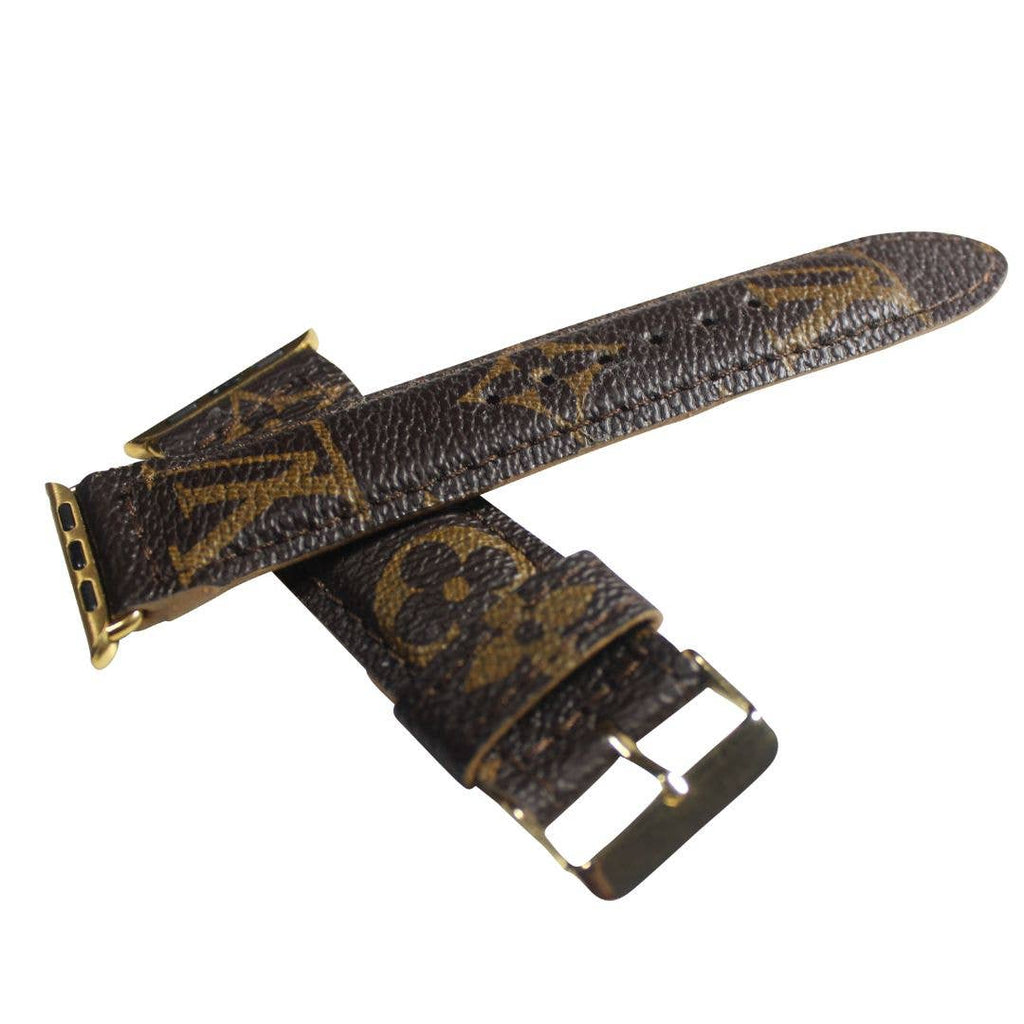 Upcycled LV Apple Watch Band