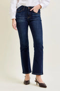Mid Rise Classic Bootcut Jean- Dark Wash