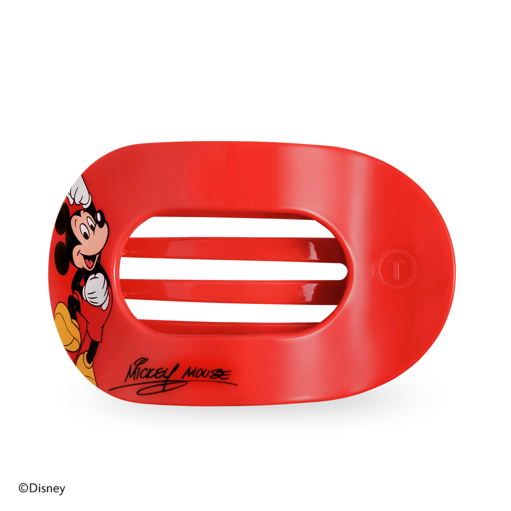 Flat Round Hair Clip | Large | Mickey Mouse