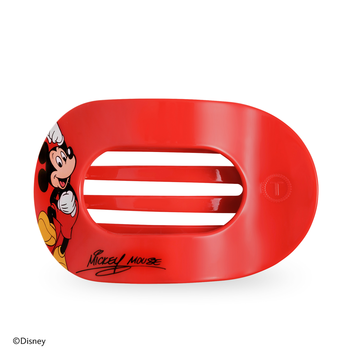 Flat Round Hair Clip | Large | Mickey Mouse