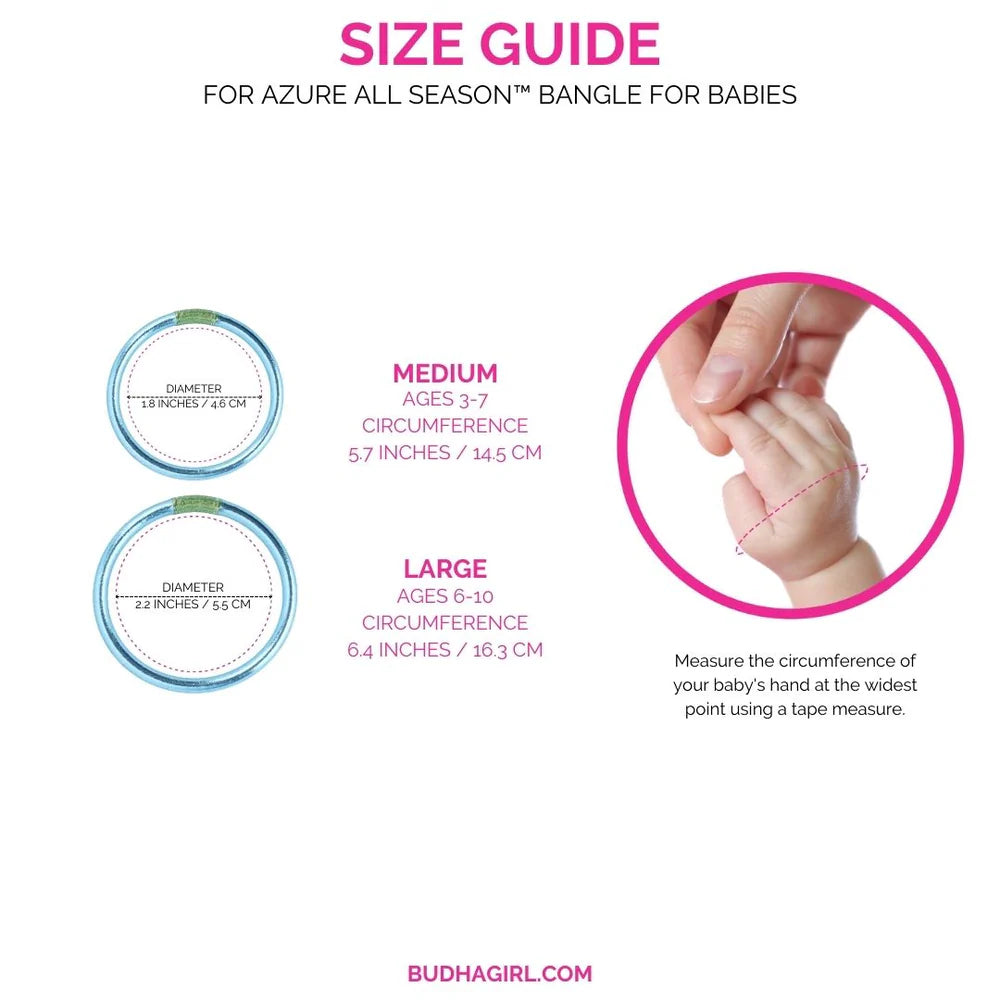 Kids Azure All Weather Bangles