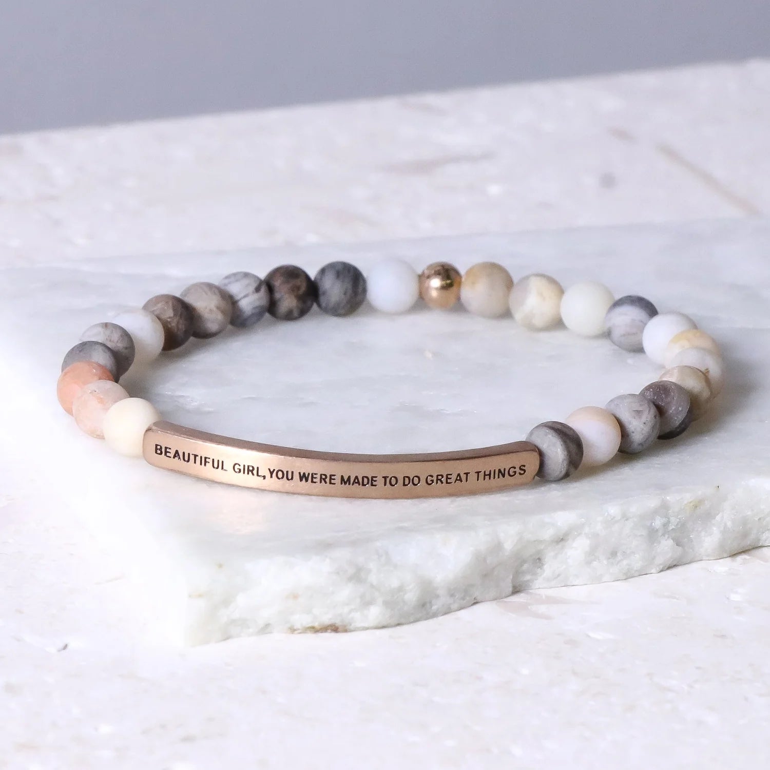 Beautiful Girl You Were Made To Do Great Things Bracelet