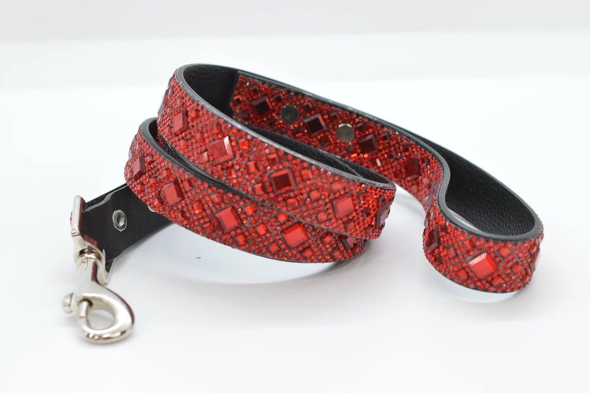Rhinestone Dog Leash