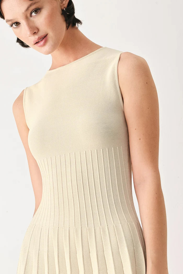 Sweater Knit Mini Dress- Neutral
