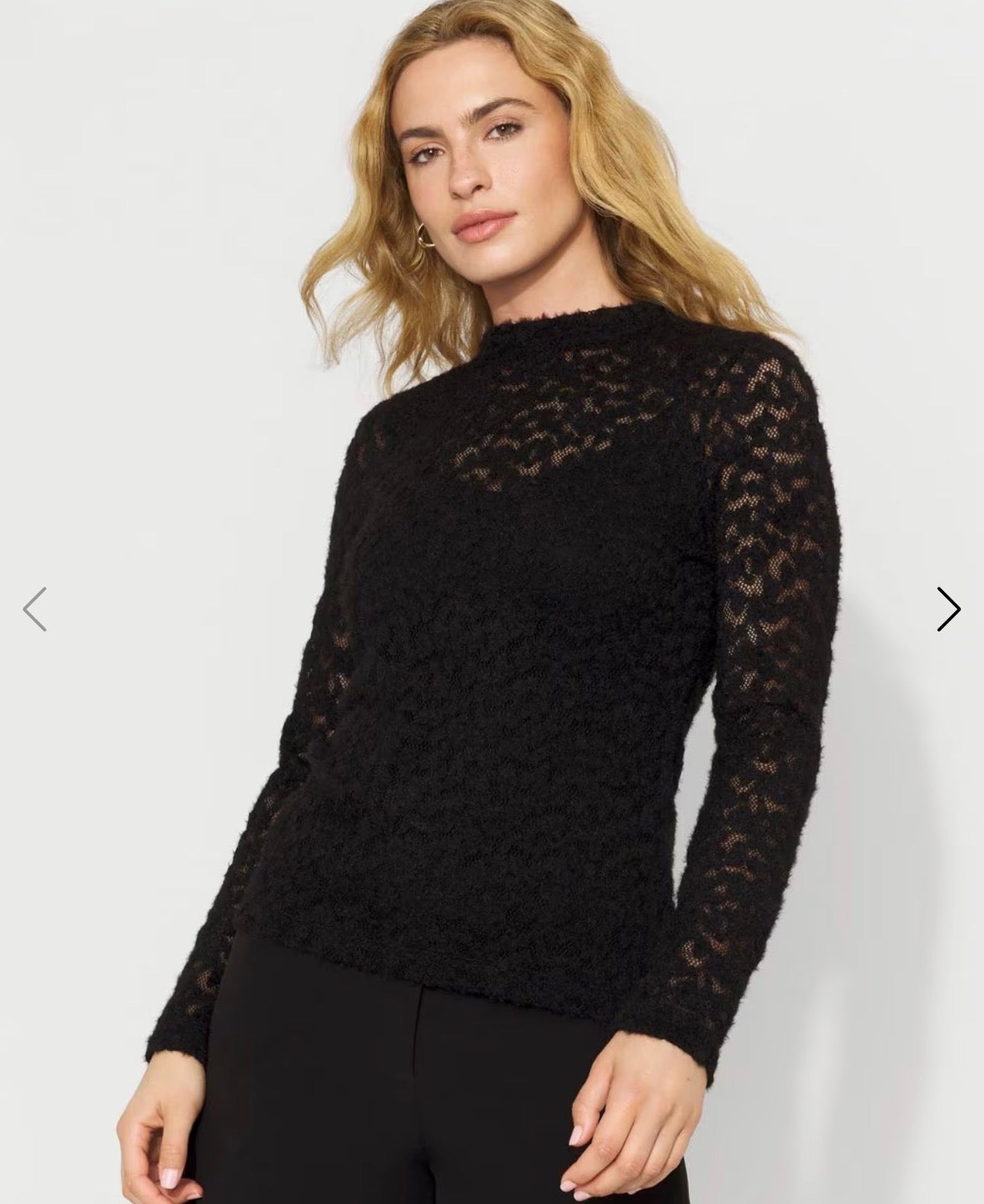 LS Textured Sheet Knit Top