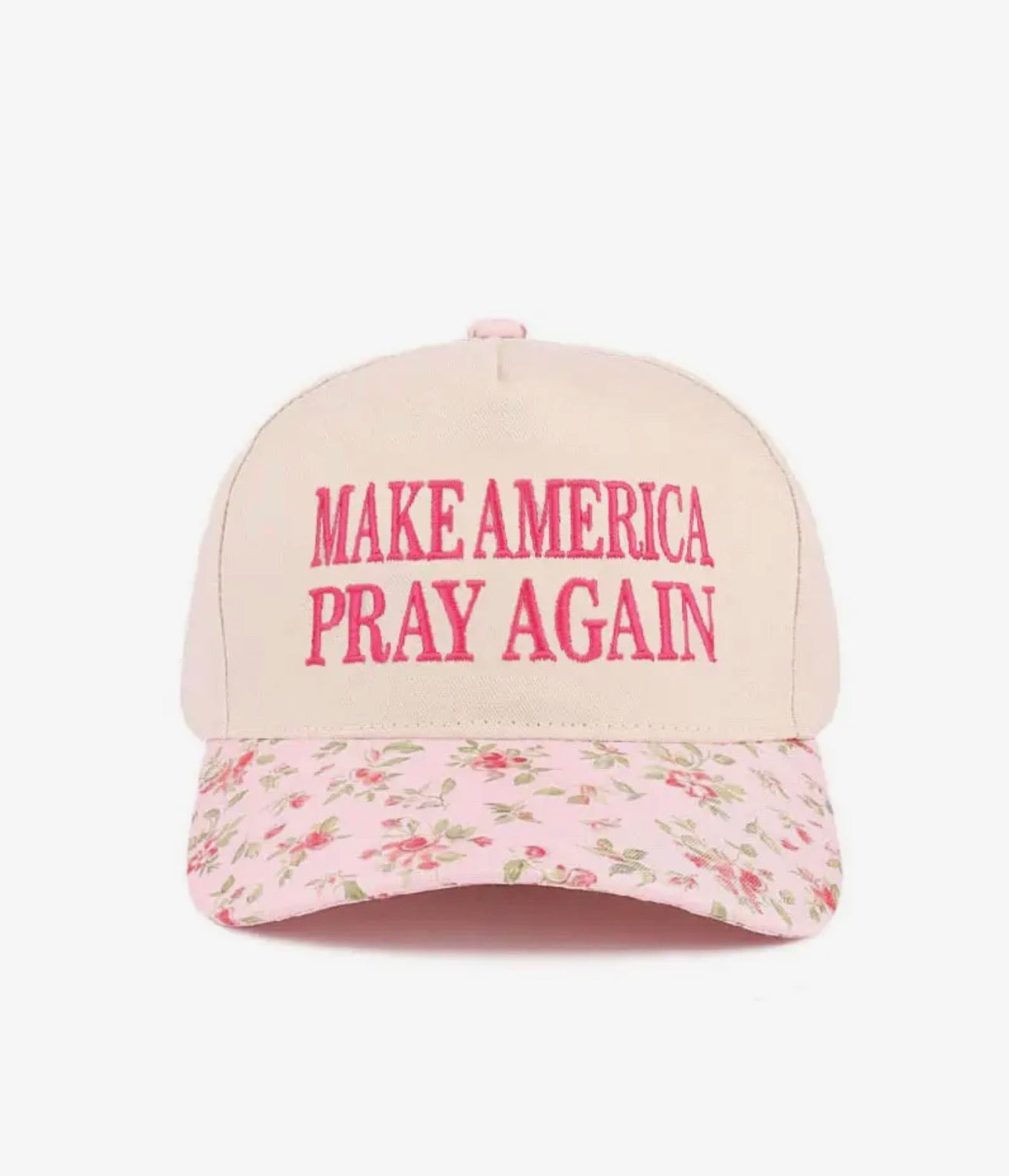 Make America Pray Again- Trucker Hat- Pink
