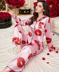 Silk Lipstick Pjs