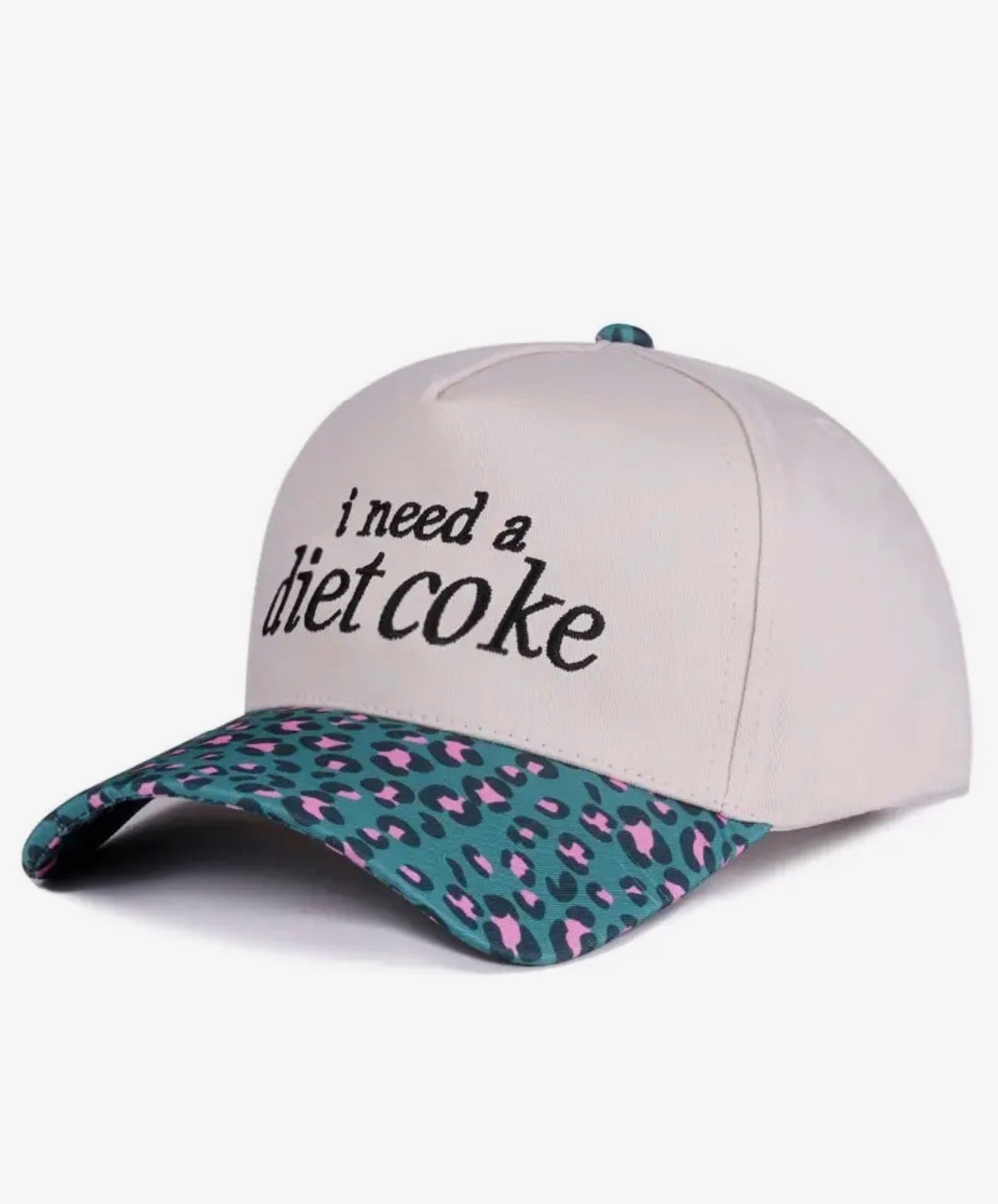 I Need A Diet Coke- Trucker Hat- Blue