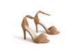 The Hadley Almond Feather Heels