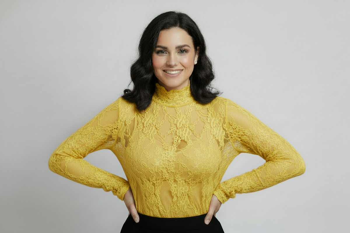 Assorted Mesh Floral Top