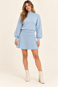 Two Piece Sweater & Skirt Set
