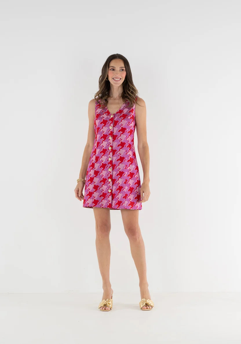 The Blake Dress- Pink/Purple