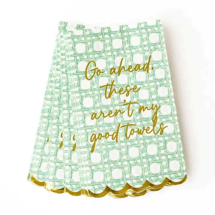 Green Cane Paper Guest Towel Packs
