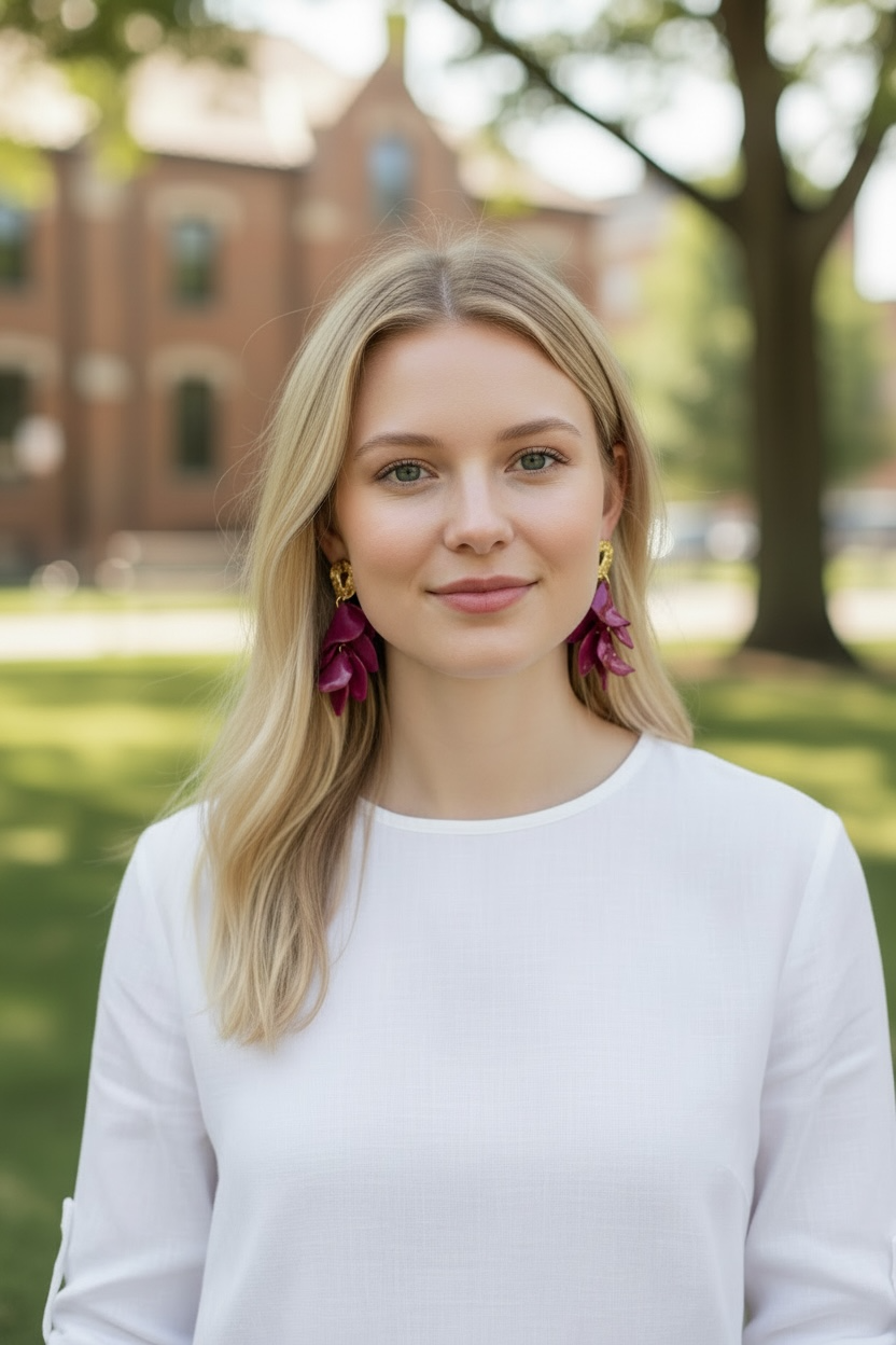 Flower Petal Earrings