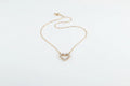 Large Diamond Heart Necklace
