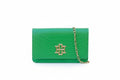 Bryn Clutch Crossbody- Kelly Green