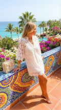 Cameron Dress- White
